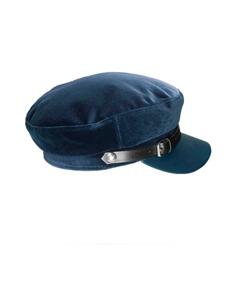 Raceu Hats Chloe cap bleu marine