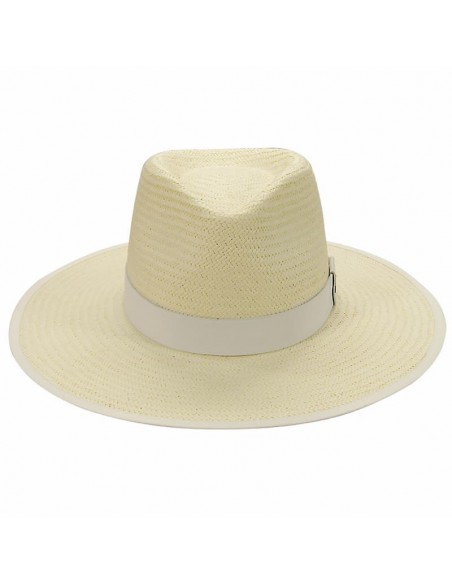 Straw Hat Florida White - Fedora Style
