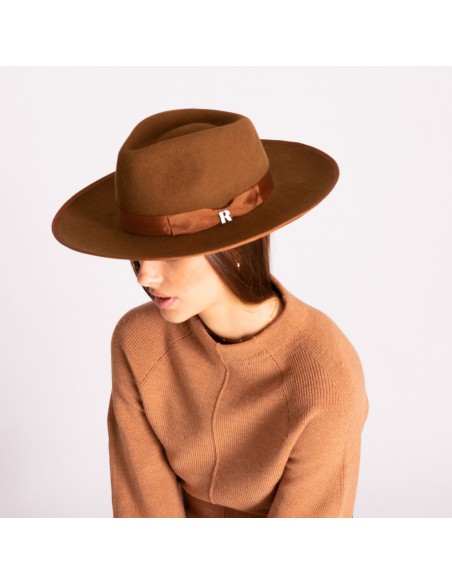 Caramel Nuba Hat by Raceu Atelier - Wool Felt Hats