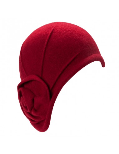 Gorro de lana años 20 Rojo Vintage - Raceu Hats