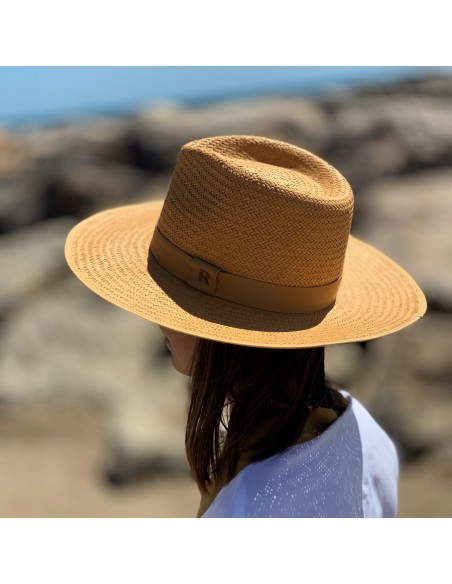 Sombrero Paja Florida Natural - Sombreros Verano