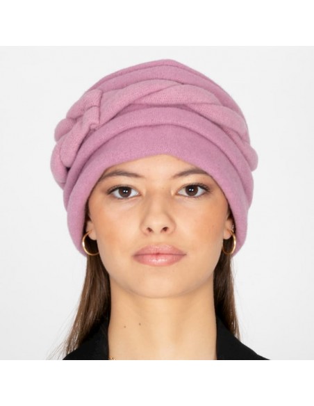 Vintage Wool Hat Alessia Rosa - Style Alessia - Women Caps - Retro Hats