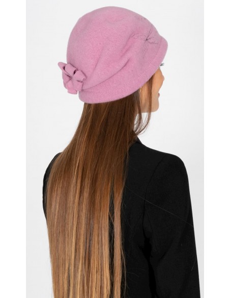 Retro Wool Boiled Hat Pink (Style Retro & Vintage)