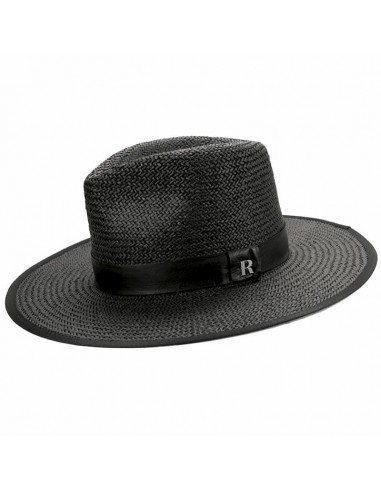 Black fedora for Men-Straw Hat Florida  - Summer Hats for Men