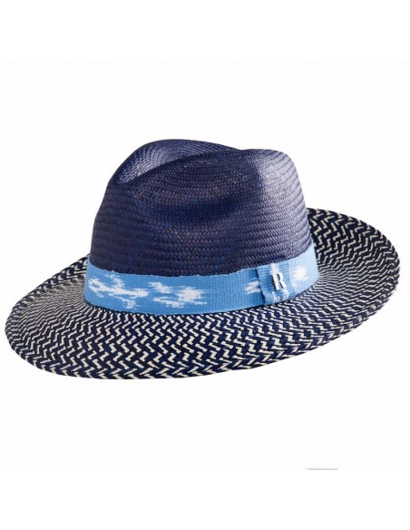 Sombrero Panamá Hombre Azul - Sombreros Hombre Fedora