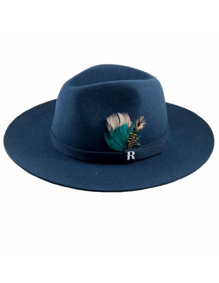Sombrero Fieltro de lana para hombre - Color Azul Jeans