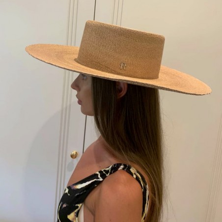 Large Brim Boater Hat Puebla - Straw Boater Hats - Boater Hat Women's