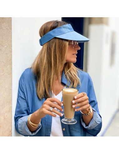 Visera Mujer en Color Azul - Gorra Visera Mujer - Raceu Hats & Caps