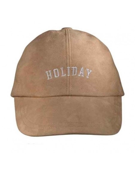 Holiday Beige Cap by Raceu Hats Men