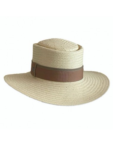 Chapeau Acapulco Paille de papier beige - Raceu Hats