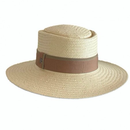 Chapeau Acapulco Paille de papier beige - Raceu Hats