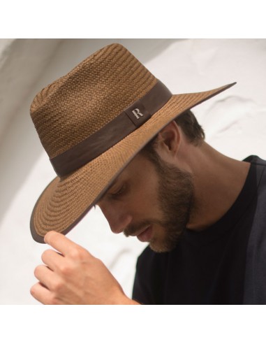 Chapéu de homem Florida Castanho - Chapéus de Verão - estilo Fedora