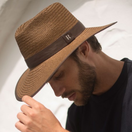 Chapeau pour homme Florida Marron - Chapeaux d'été - Style Fedora