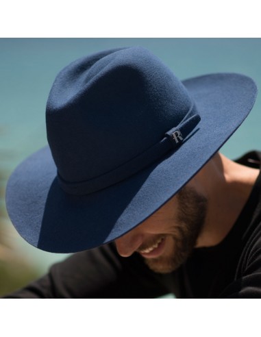Sombrero Fedora Salter Blue Jeans - Fieltro de Lana - Raceu Hats