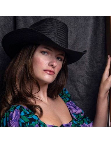 Sombrero Cowboy Dakota Negro - Sombreros de Mujer