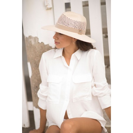 Sombrero Fedora Mujer Papel Reciclado - Sombreros Verano Mujer