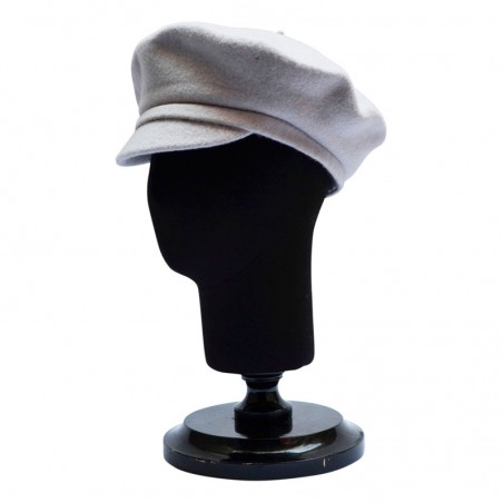 Ladies Wool Berets Beige - French Style