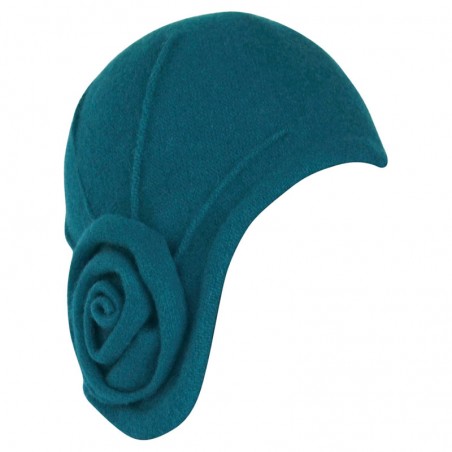 Wool Hat Margo Emerald