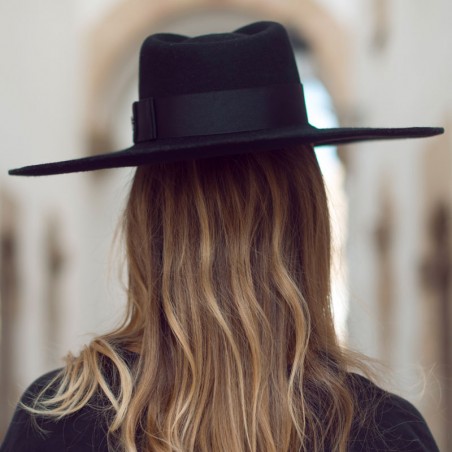 Colorado Wide Brim Felt Hat - Fedora Style - Felt Hat women's