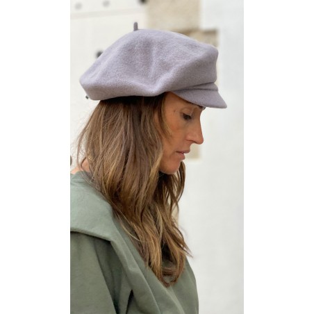 Vendome Beret Grey - French Style
