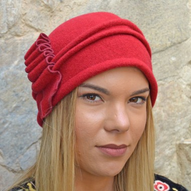 Chapéu de Lã Michaela Vermelha