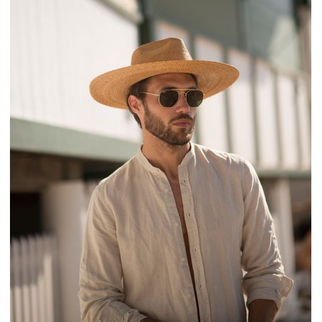 Borsalino Hat Wide-Brimmed for Men Amalfi - Men's Hats