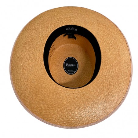 Chapeau de Panama Padua de couleur camel - Chapeaux de Panama de style canotier