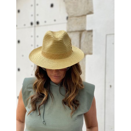 Natural Beach Hat for Women & Men - Summer Hats 100% Paper Straw Made in Spain