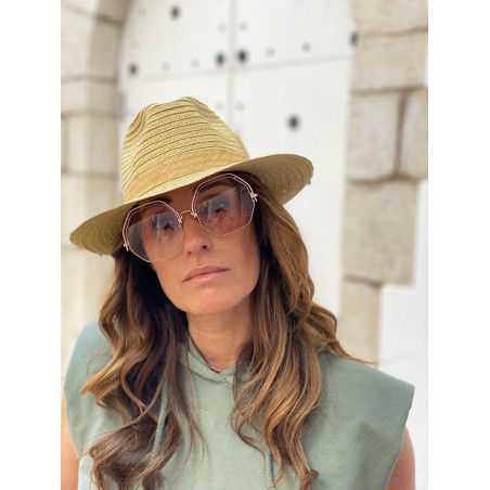 Sombrero Playa Mujer | Hombre - 100% Paja de Papel y hecho en España en color Natural