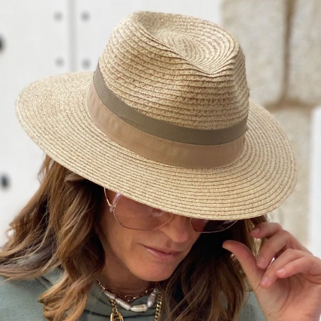 Natural Beach Hat for Women & Men - Summer Hats 100% Paper Straw Made in Spain