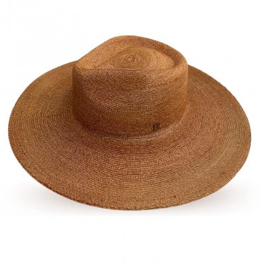 Palm Hat Wide-Brimmed - Fedora Style Amalfi