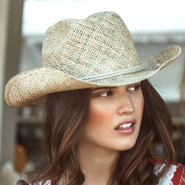 Sombrero Cowboy Dakota Algas Marinas - Sombreros Mujer