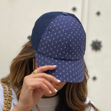 Damen-Baseballmütze Blau Raceu Hats