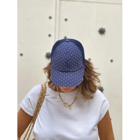 Casquette de baseball pour femmes, bleue Raceu Hats