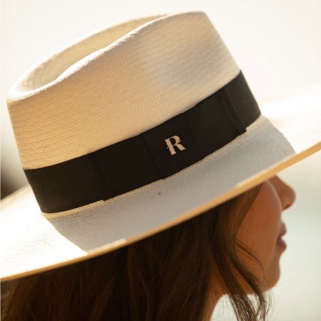 White Eva Wide Brim Panama Hat - Ladies Panama Hats