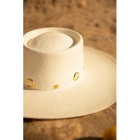 Chapeau de Panama original, fabriqué à la main en Espagne en 100% paille toquilla