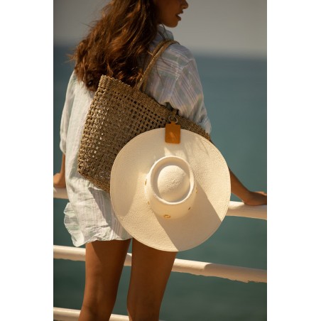 Sombrero Panamá Original hecho a mano en España en 100% paja de toquilla
