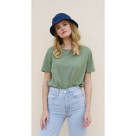Carson Bucket Hat for Women - 100% Cotton - Foldable Hats Blue