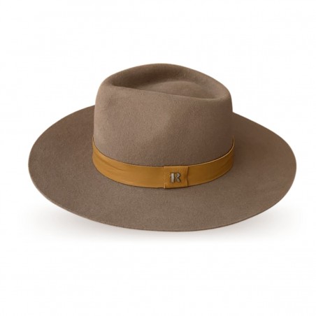 Sombrero Fedora Fieltro de Lana color Camel Denver - Raceu Hats