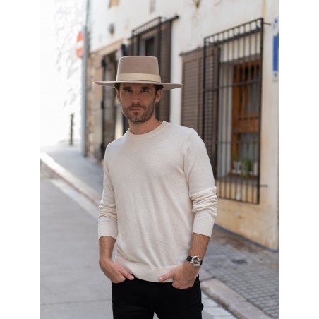 Ranch Wool Felt Hat Rigid Brim for Men - Rigid & Medium Brim - Raceu Hats