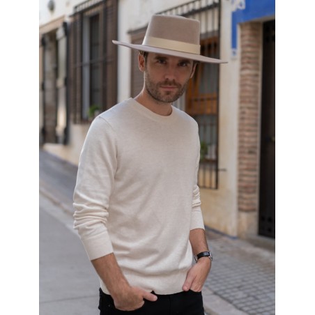 Ranch Wool Felt Hat Rigid Brim for Men - Rigid & Medium Brim - Raceu Hats