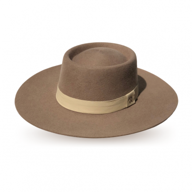 Sombrero de Fieltro Mujer Ranch - Raceu Hats - Sombreros de Fieltro Ala Rígida