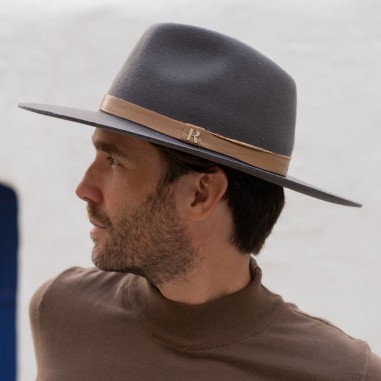 Cappello Fedora da uomo in feltro di lana Nevada - Raceu Hats