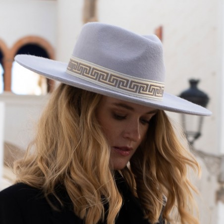 Fedora Hat Women Wide Brim - Ladies Fedora Hats UK - Raceu Hats Online