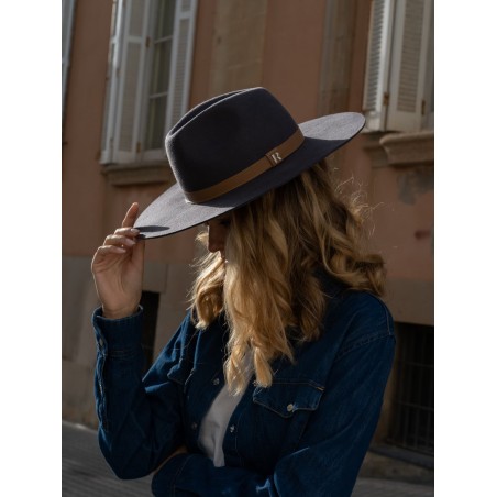 Chapeau en feutre Nevada Style Fedora - Raceu Hats Online