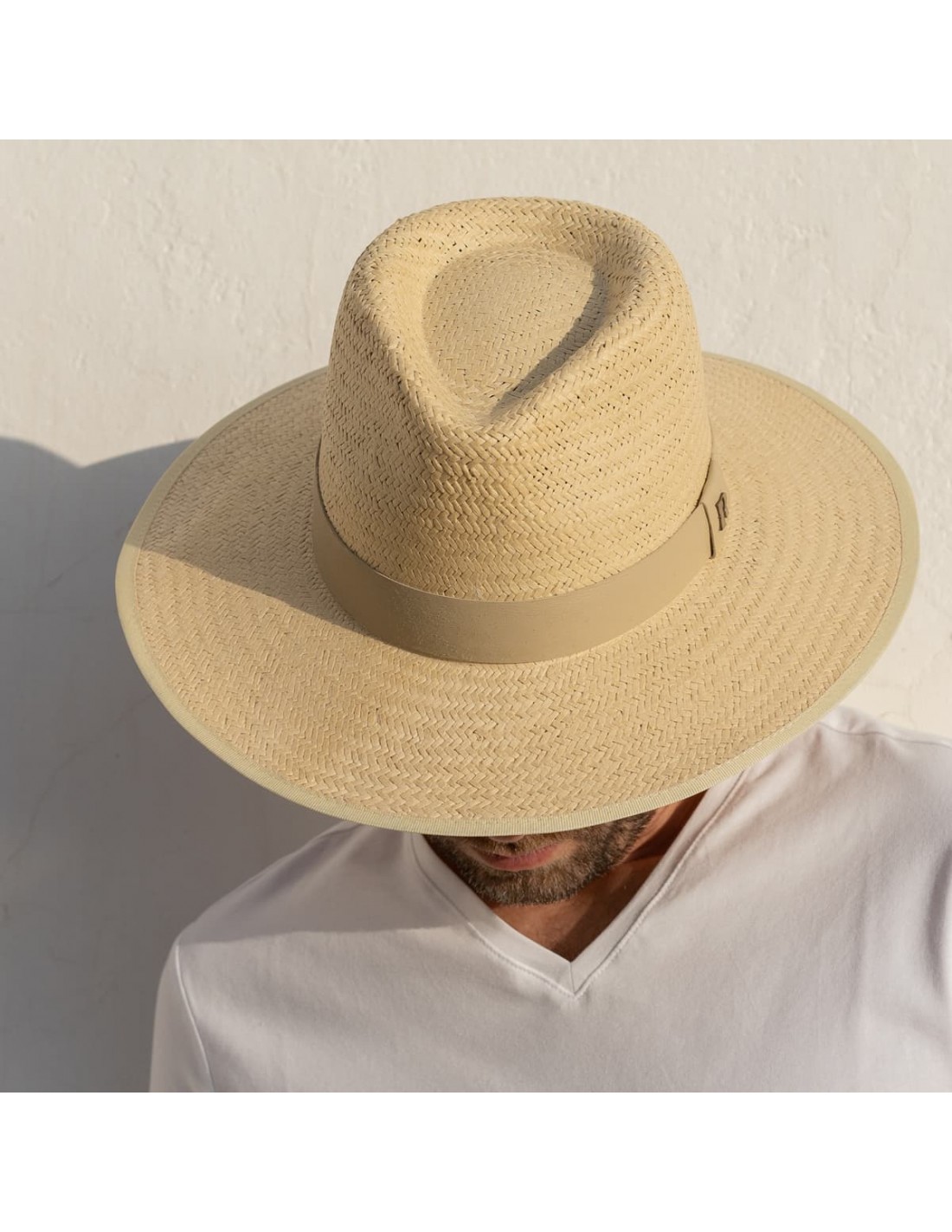 engañar libertad calor Sombrero Paja Florida en color Beige Hombre - Estilo Fedora - Raceu Hats