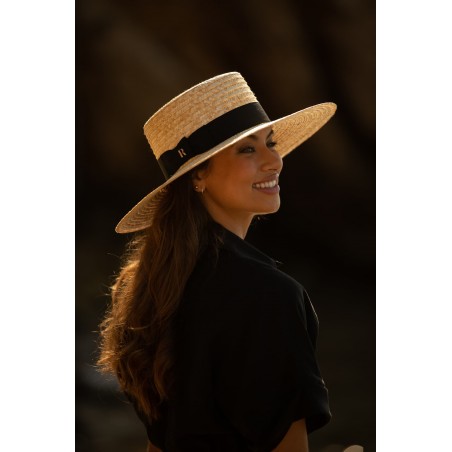 Straw Hat Saint Tropez - Canotier Wide Brim - Summer Hats