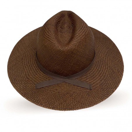 Sombrero Panamá Hombre Paros Marrón - Sombreros de Verano - Raceu Hats