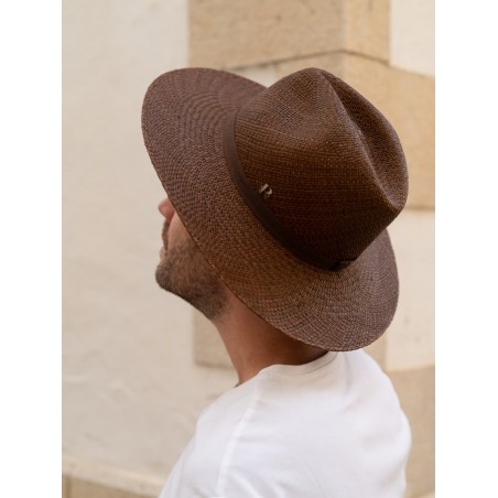 Sombrero Panamá Hombre Paros Marrón - Sombreros de Verano - Raceu Hats