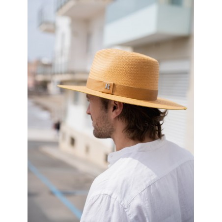 Sombrero Paja Florida Natural - Sombreros Verano Hombre